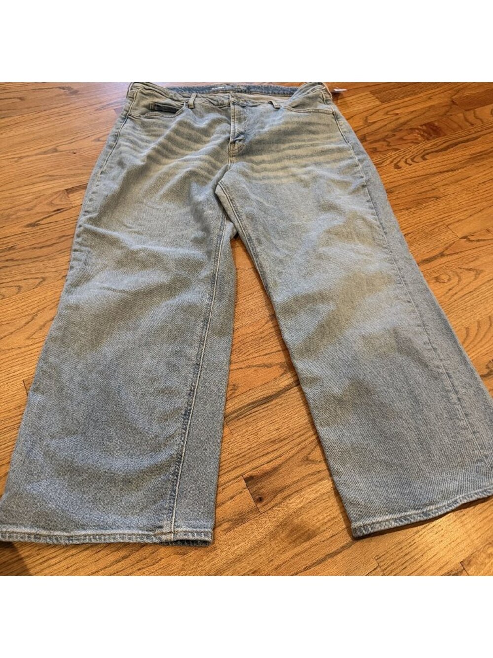 Old Navy Womens extra High Rise Sky High Wide Leg Jeans New 18 Petite